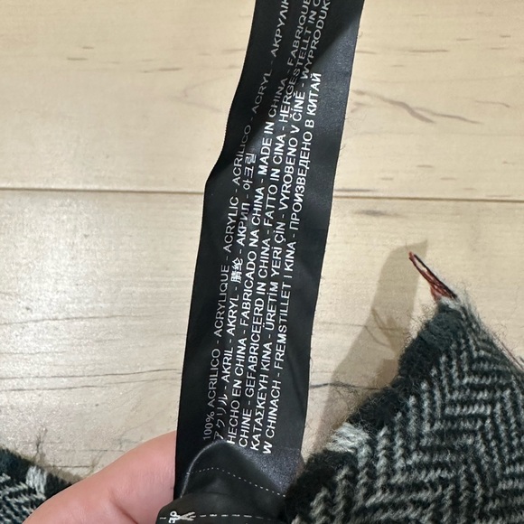 Zara double sided scarf - Picture 4 of 5